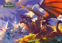 5. Good Loot Gaming Puzzle: World of Warcraft Dragonflight Alexstrasza (1000 elementów)